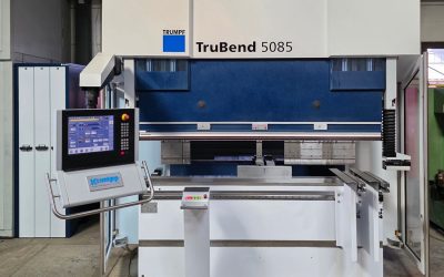 Neu im Maschinenpark: Biegemaschine Trumpf TruBend 5085